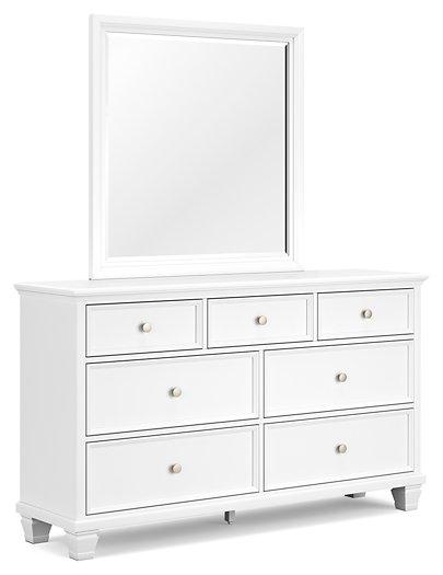 Fortman Dresser and Mirror - Furniture Center (NY)