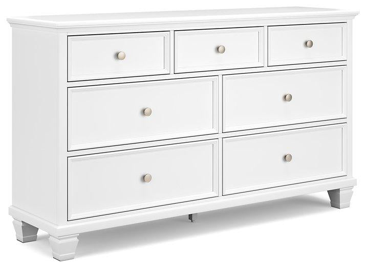 Fortman Dresser and Mirror - Furniture Center (NY)