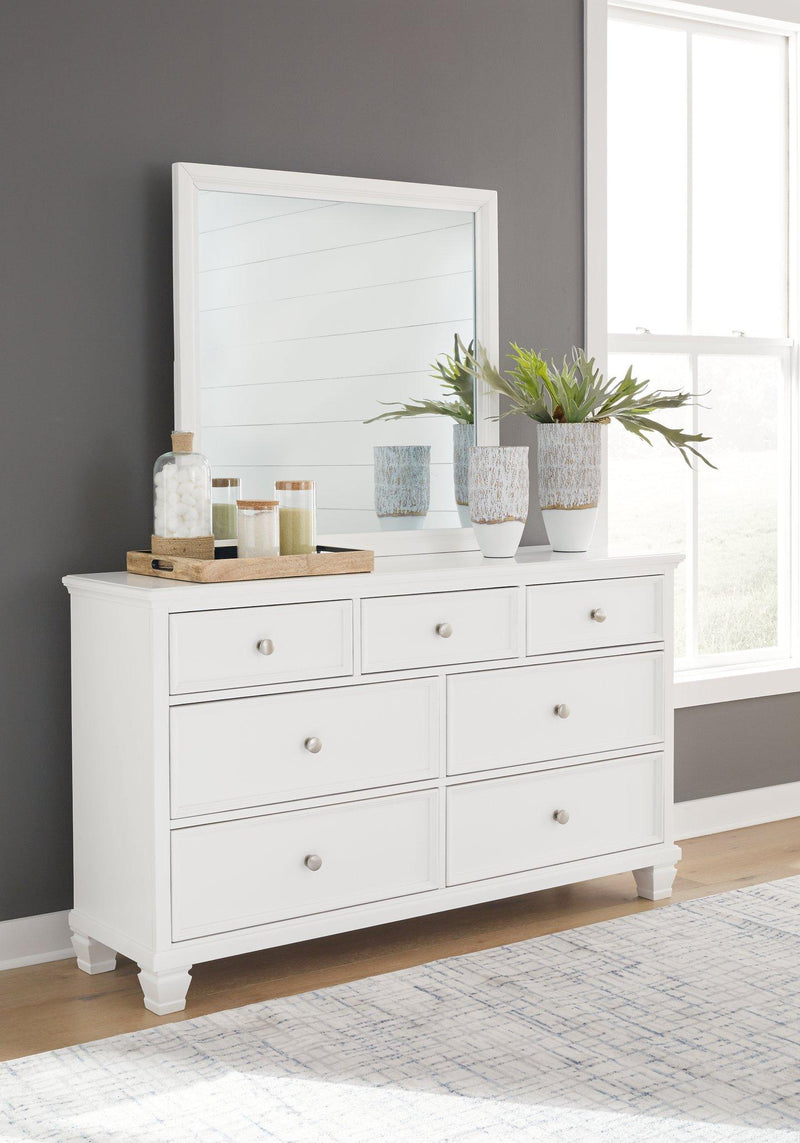 Fortman Dresser and Mirror - Furniture Center (NY)