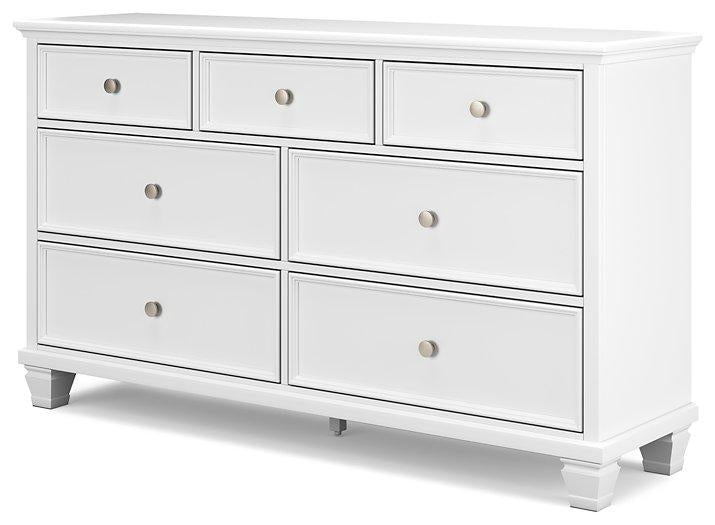 Fortman Dresser and Mirror - Furniture Center (NY)