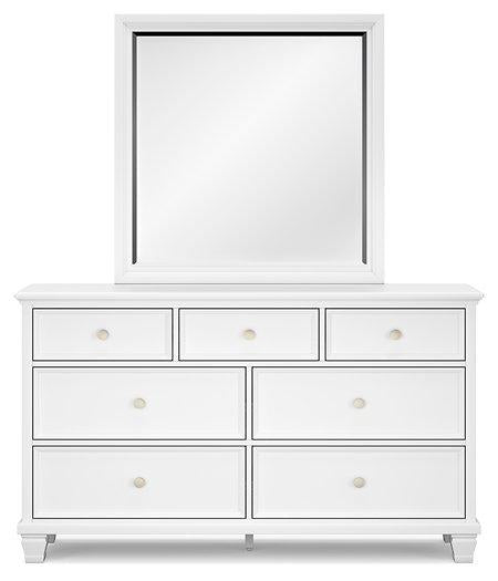 Fortman Dresser and Mirror - Furniture Center (NY)