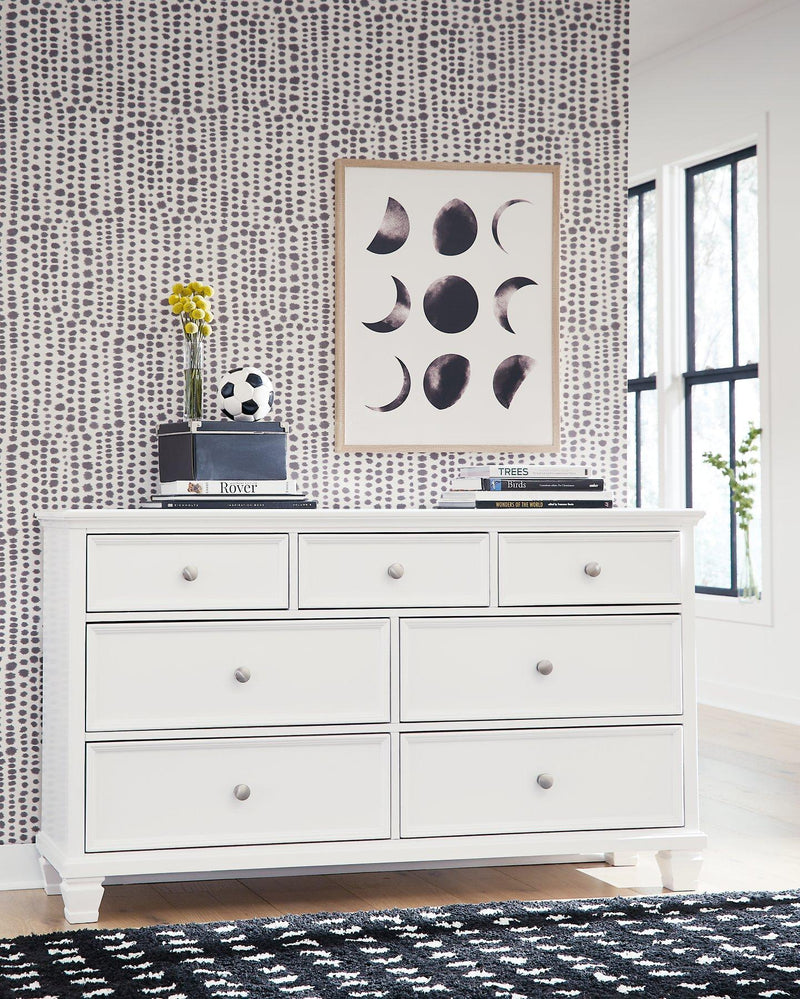 Fortman Dresser and Mirror - Furniture Center (NY)
