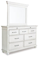 Kanwyn Dresser and Mirror - Furniture Center (NY)