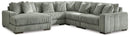 Lindyn Sectional with Chaise - Furniture Center (NY)