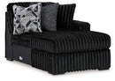 Midnight-Madness Sectional with Chaise - Furniture Center (NY)