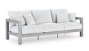 Hurley Park Outdoor Sofa with Cushion - Furniture Center (NY)