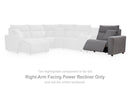 Modmax II Power Reclining Sectional with Audio Consoles - Furniture Center (NY)