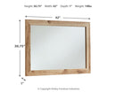 Hyanna Bedroom Mirror - Furniture Center (NY)