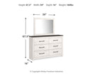 Gerridan Dresser and Mirror - Furniture Center (NY)
