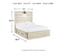Cambeck Youth Bed with 2 Storage Drawers - Furniture Center (NY)