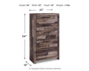 Derekson Chest of Drawers - Furniture Center (NY)