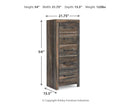 Drystan Narrow Chest - Furniture Center (NY)