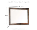 Drystan Bedroom Mirror - Furniture Center (NY)
