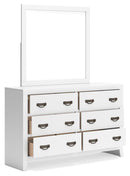 Binterglen Dresser and Mirror - Furniture Center (NY)