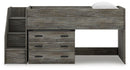 Frandern Loft Bed with Drawer Storage - Furniture Center (NY)
