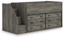 Frandern Loft Bed with Drawer Storage - Furniture Center (NY)