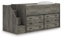 Frandern Loft Bed with Drawer Storage - Furniture Center (NY)