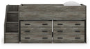 Frandern Loft Bed with Drawer Storage - Furniture Center (NY)