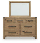 Ridgester Dresser and Mirror - Furniture Center (NY)