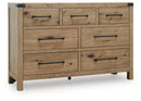 Ridgester Dresser and Mirror - Furniture Center (NY)