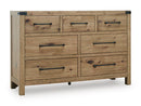 Ridgester Dresser and Mirror - Furniture Center (NY)