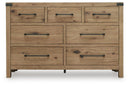 Ridgester Dresser and Mirror - Furniture Center (NY)