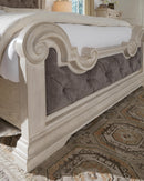 Bruchandi Upholstered Bed - Furniture Center (NY)