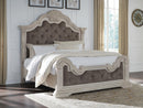 Bruchandi Upholstered Bed - Furniture Center (NY)