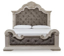 Bruchandi Upholstered Bed - Furniture Center (NY)