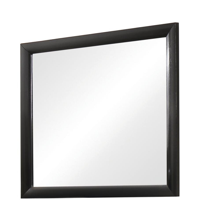 Briana Rectangle Dresser Mirror Black - Furniture Center (NY)