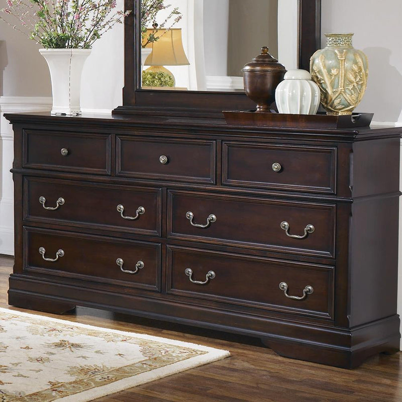 Cambridge 7-drawer Rectangular Dresser Cappuccino - Furniture Center (NY)