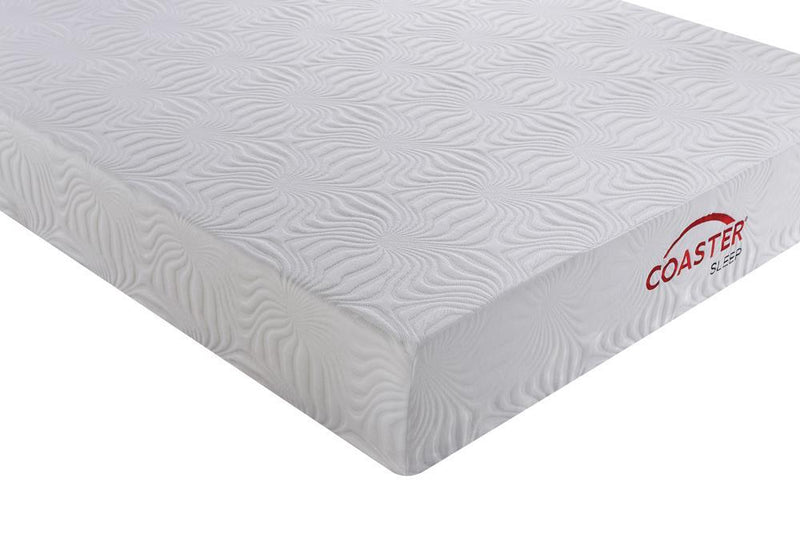Key California King Memory Foam Mattress White - Furniture Center (NY)
