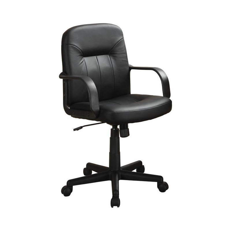 Minato Adjustable Height Office Chair Black - Furniture Center (NY)
