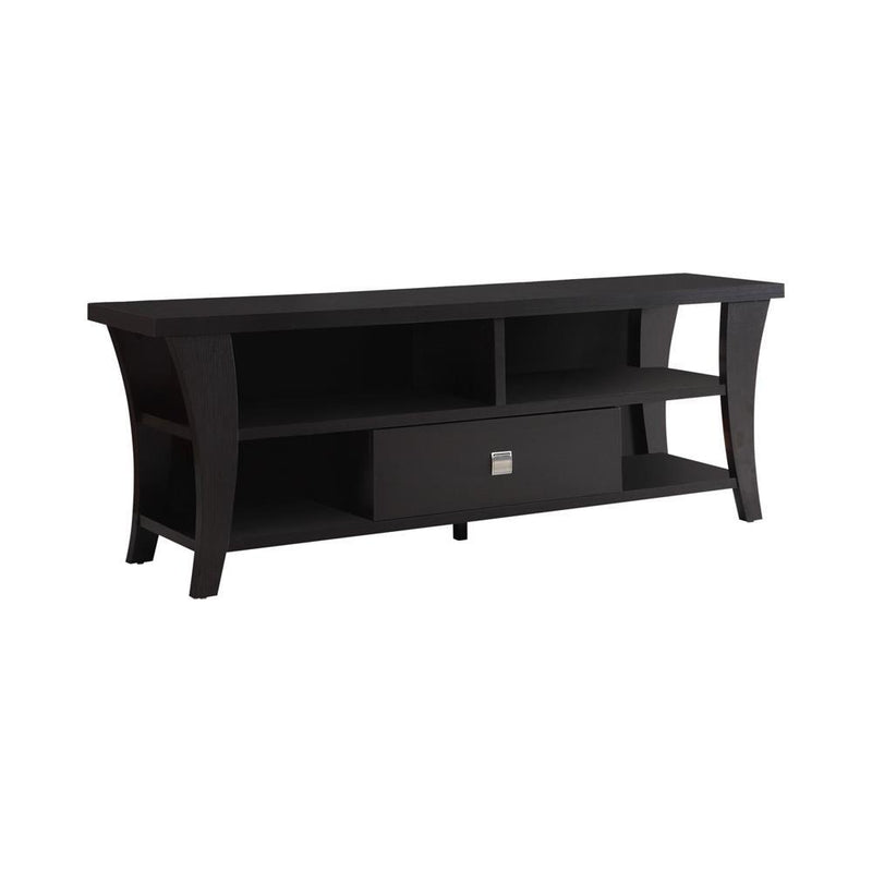 Anita 1-drawer TV Console Cappuccino - Furniture Center (NY)