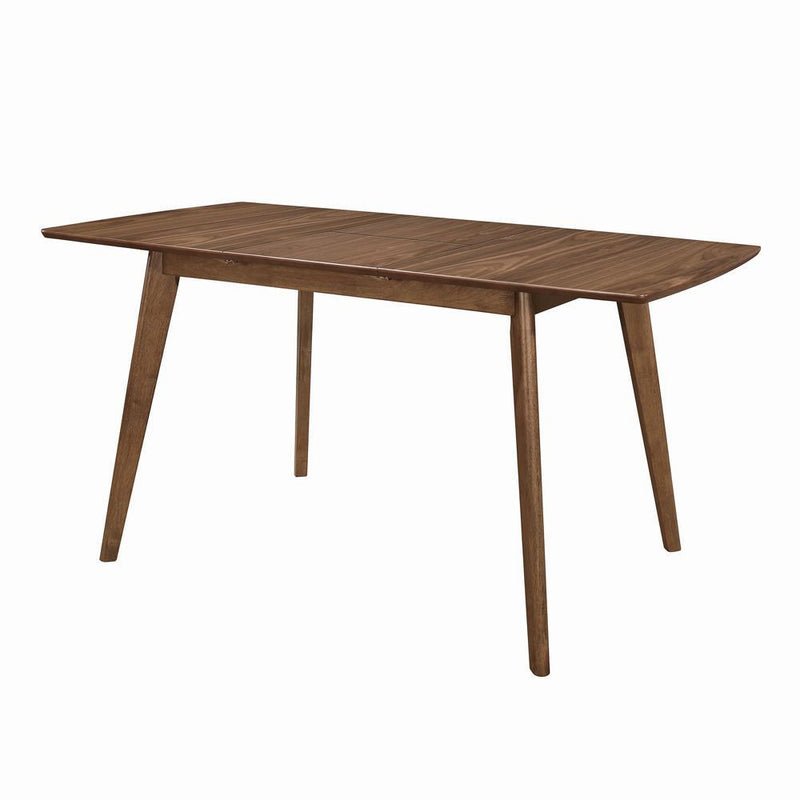 Alfredo Rectangular Dining Table Natural Walnut - Furniture Center (NY)