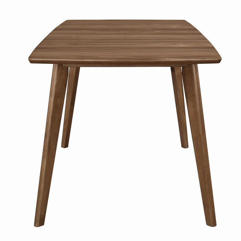 Alfredo Rectangular Dining Table Natural Walnut - Furniture Center (NY)