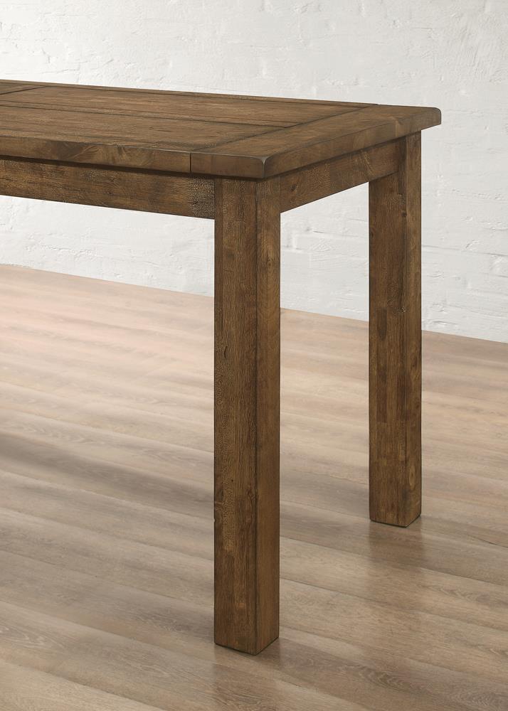 Coleman Counter Height Table Rustic Golden Brown - Furniture Center (NY)