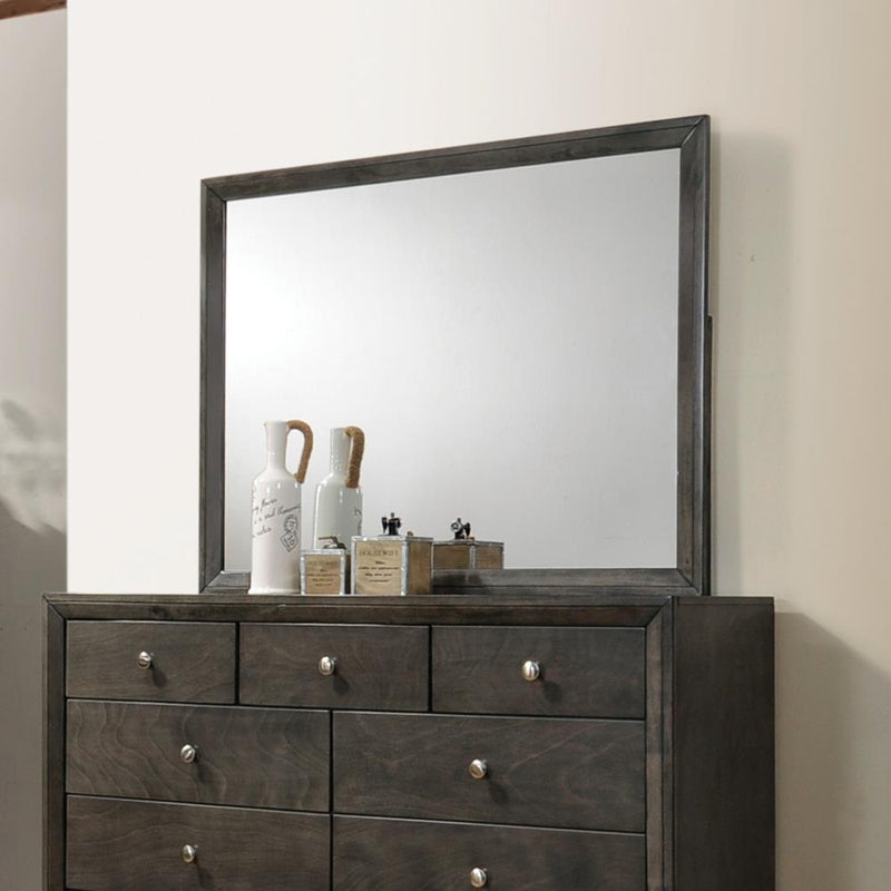 Serenity Rectangular Dresser Mirror Mod Grey - Furniture Center (NY)