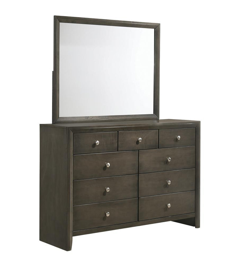 Serenity Rectangular Dresser Mirror Mod Grey - Furniture Center (NY)