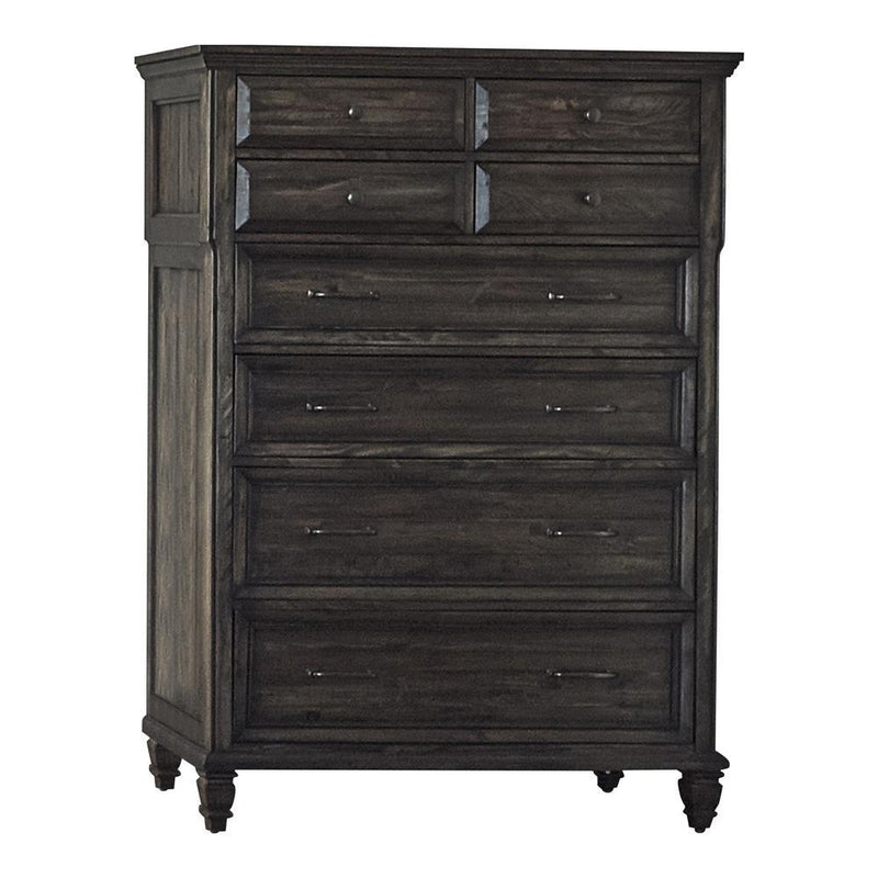 Avenue 8-drawer Chest Weathered Burnished Brown - Furniture Center (NY)