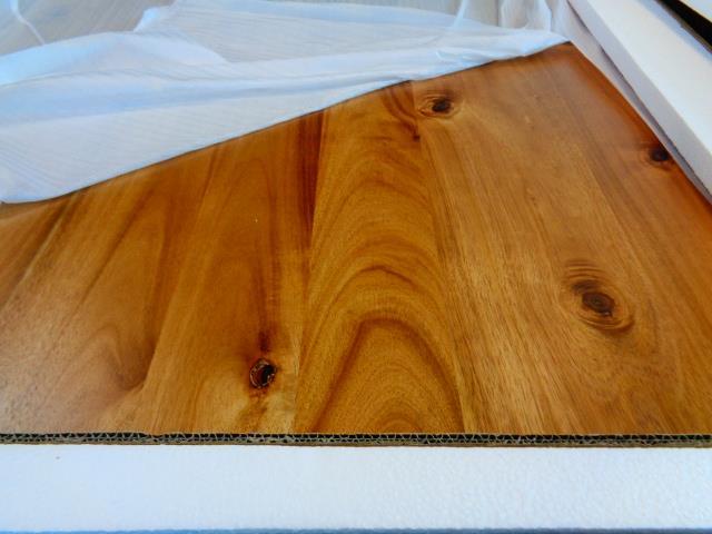 Nogales Wooden Dining Table Acacia and Coastal Grey - Furniture Center (NY)