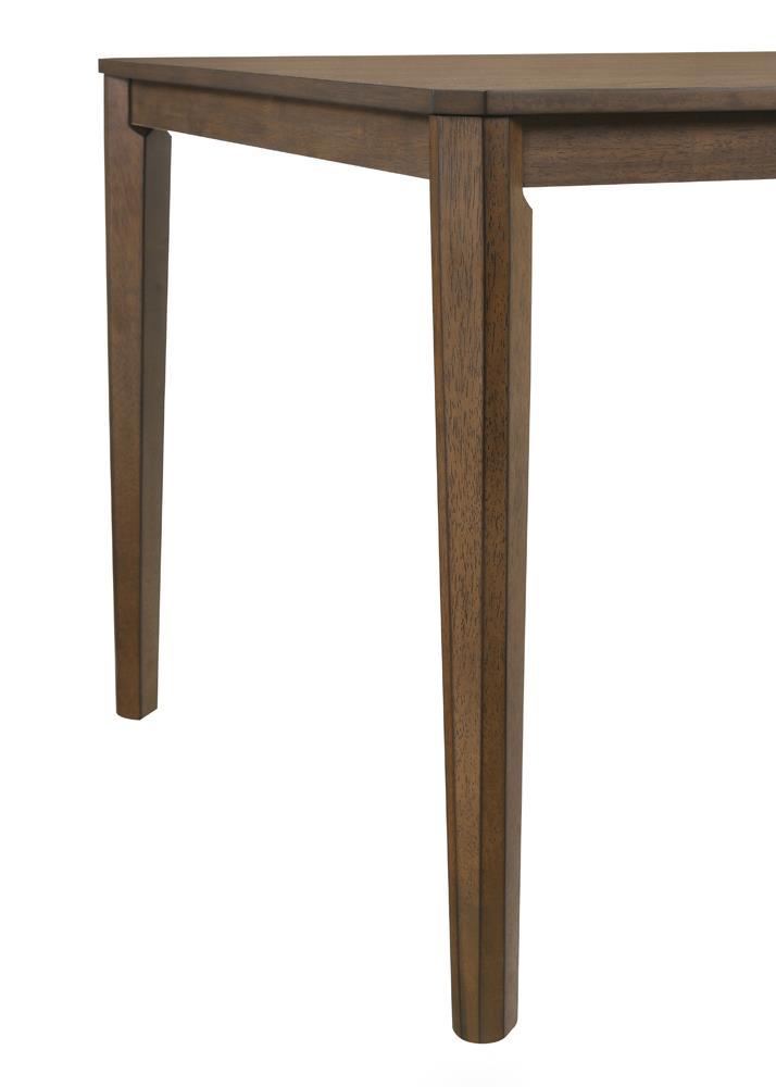 Wethersfield Dining Table with Clipped Corner Medium Walnut - Furniture Center (NY)