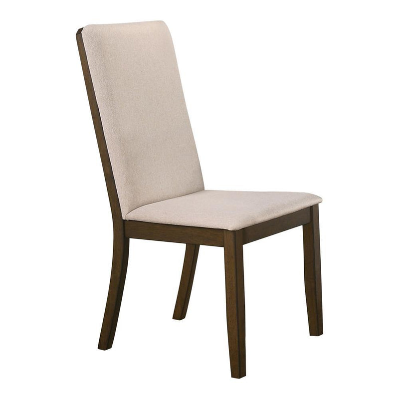Wethersfield Solid Back Side Chairs Latte (Set of 2) - Furniture Center (NY)