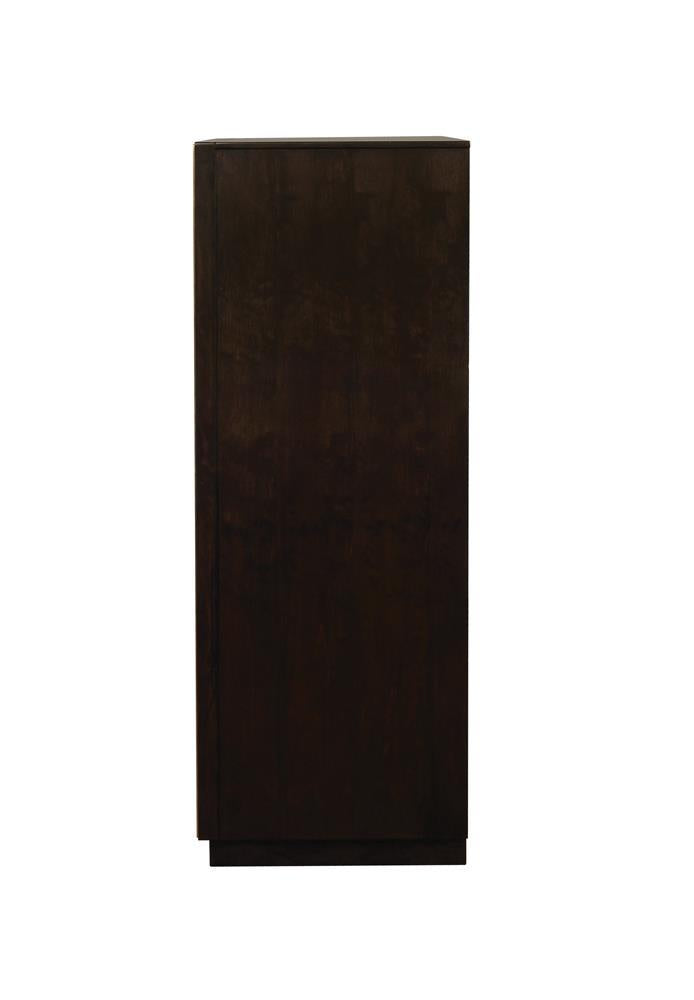 Durango 5-drawer Chest Smoked Peppercorn - Furniture Center (NY)