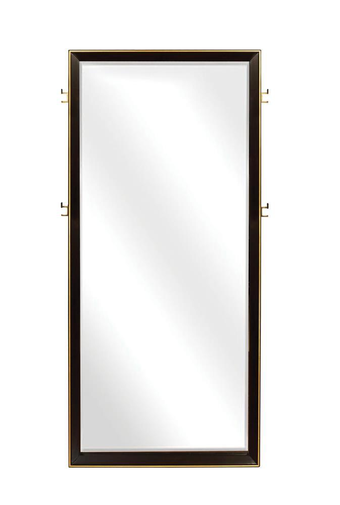 Durango Floor Dresser Mirror Smoked Peppercorn - Furniture Center (NY)