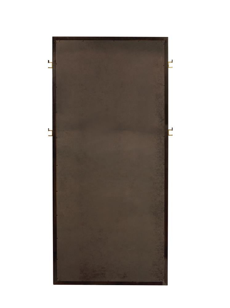 Durango Floor Dresser Mirror Smoked Peppercorn - Furniture Center (NY)