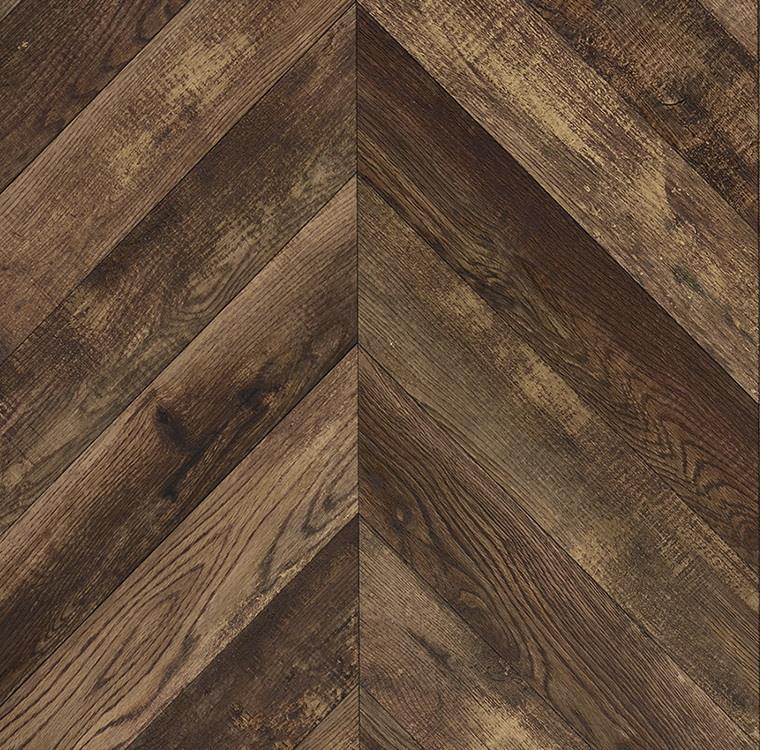 Millbrook 2-door Bookcase Rustic Oak Herringbone and Gunmetal - Furniture Center (NY)