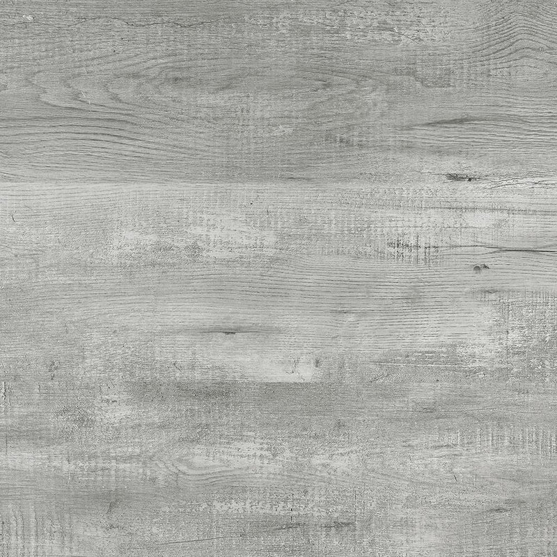 Emelle 2-drawer Glass Top Writing Desk Grey Driftwood and Chrome - Furniture Center (NY)