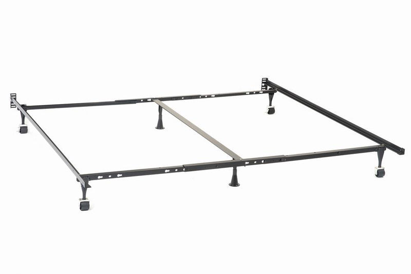 Mabel Twin Over Full Bed Frame Black - Furniture Center (NY)