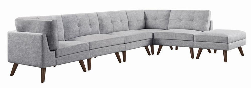 Churchill Modern Grey Corner - Furniture Center (NY)